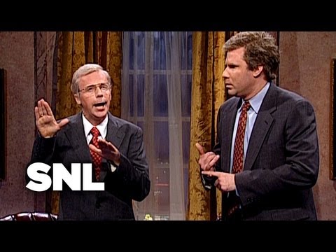 George H. W. Bush Gives Debate Advice to George W. Bush - SNL