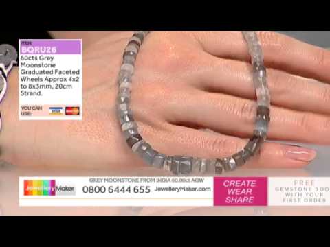 Citrine Chain and Pearls for jewellery making: JewelleryMaker LIVE 01/12/14