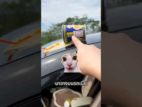 ใครเอาขยะมาทิ้งไว้บนรถพ่อ 🥹