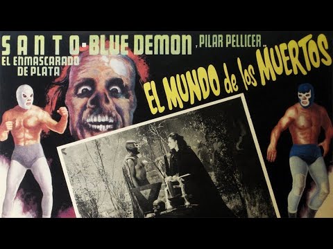 Santo y Blue Demon En El Mundo De Los Muertos | Película Completa 4k 60FPS  Retro Lucha
