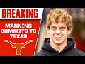 2023 5-star QB Arch Manning, nephew of Peyton and Eli, commits to Texas | CBS Sports HQ