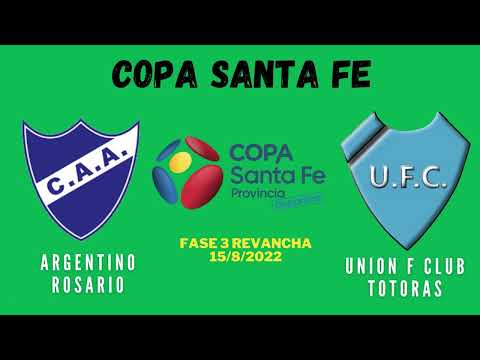 15 AGOSTO 2022 COPA SANTA FE REVANCHA ARGENTINO 1 UNION 0