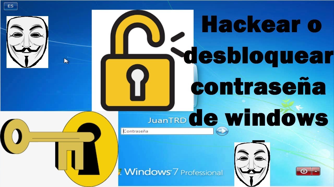 COMO DESBLOQUEAR WINDOWS 7 CONTRASEÑA OLVIDADA(SI OLVIDE LA CONTRASEÑA)