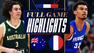 Victor Wembanyama - Guerschon Yabusele - Nicolas Batum - France - Patty Mills - Josh Giddey - Australie