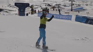 Lucas Eguibar gana la Copa del Mundo de Snowboardcross en Sierra Nevada