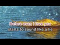 For The Love Of Daughter Karaoke And Lyric Version