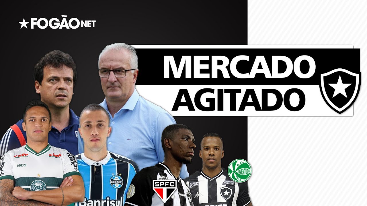 Resumo do dia | Botafogo encaminha acerto com volante do Grêmio; atacante do Coritiba interessa ao clube