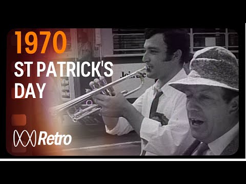 Two man St Patrick’s Day parade (1970) RetroFocus ABC Australia