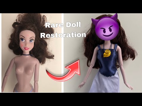 Custom VANESSA Doll Restoration 😈🧜‍♀️🐚