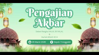 Download lagu 🔴 LIVE PENGAJIAN AKBAR HALAL BI HALAL & HARLAH IKSAD KE-6 BERSAMA GUS BARRU M YUSUF AL KHAFIDZ mp3