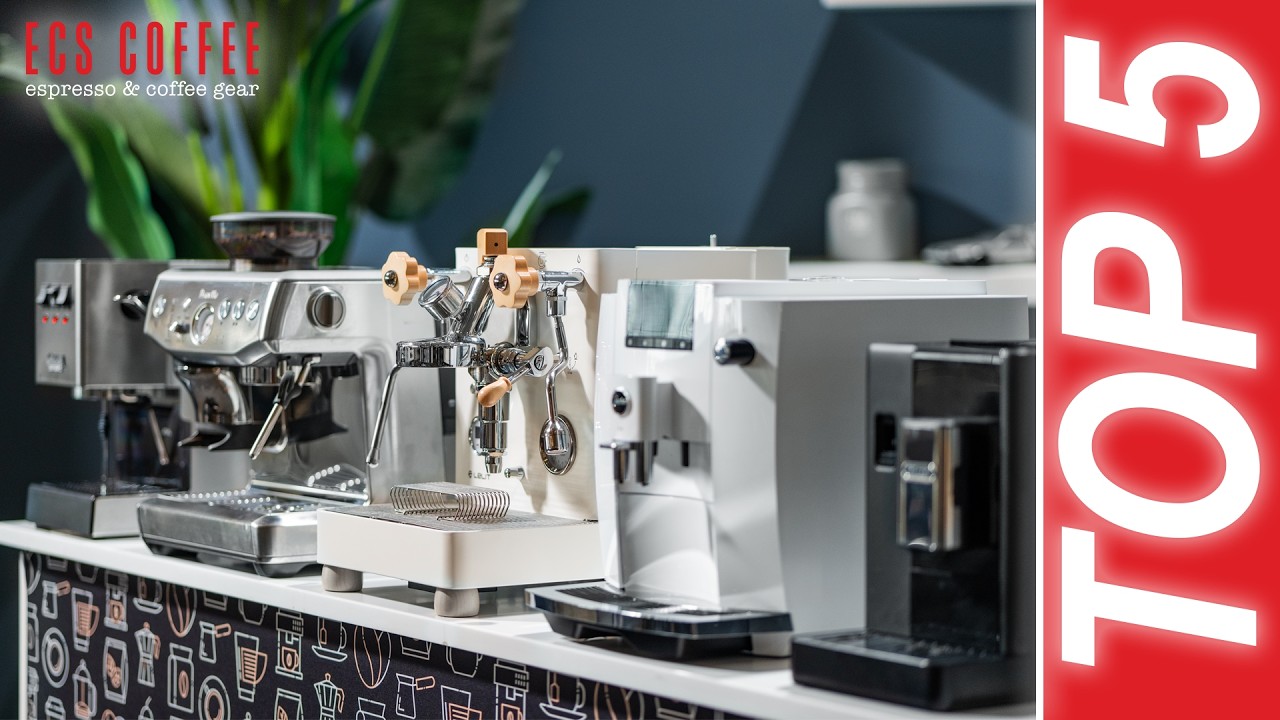 5 Best Espresso Machines for Espresso Lovers at Home