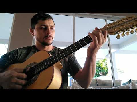 TESTANDO A VIOLA BINATTI. (CARLOS LIMA) tampo de abeto, lateral e fundo em maple, escala em ébano