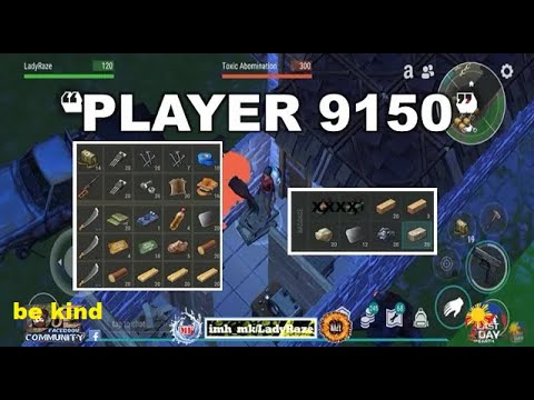 "PLAYER 9150" base raided using chopper trick /1 C4 needed - Last Day On Earth: Survival