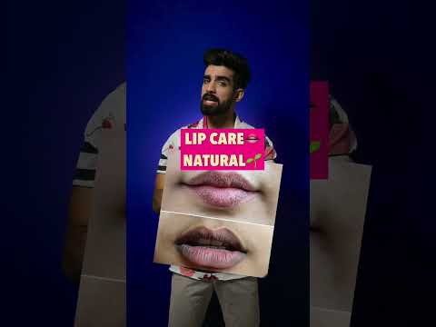 LIP CARE👄| Natural glowing Lips| Smoker lips❌ #Shorts #lips