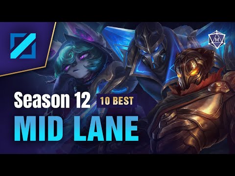 10 Best Mid Lane Champions to Play in Season 12 | Mobalytics Ft. Aux
