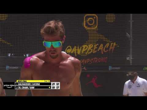 Taylor Crabb Does It All With An Incredible Dig & Cross Court Slam | Monster Hydro Cup