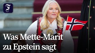 Mette-Marit: Von Epstein „manipuliert und getäuscht“