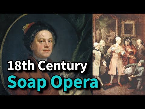 The Ultimate Soap Opera of the 18th Century - A Rake's Progress | Art History| William Hogarth