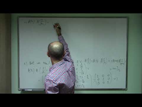 Operatii cu matrice clasa a 11-a partea 7