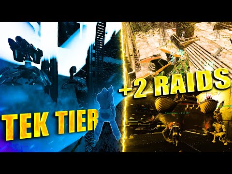 Upgrading our Hidden Fjordur Base to TEK! | ARK Small Tribes S.3 E.3