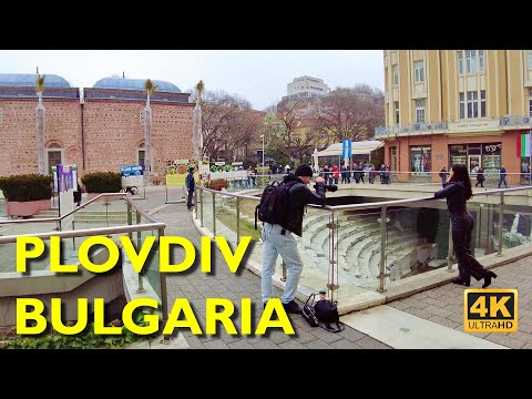 Plovdiv Unveiled: A Captivating Walking Tour Through Bulgaria's Hidden Gem 4K UHD