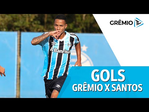 GOLS | Grêmio 2x2 Santos (Campeonato Brasileiro Sub-17)