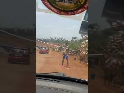 Widow Shopping Vs. Rokel River Ready to use  Marble Bridge Freetown Sierra Leone
