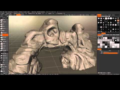 Photo - Part 5 (Sculpting Details) | Výukový program Arid Arch - 3DCoat