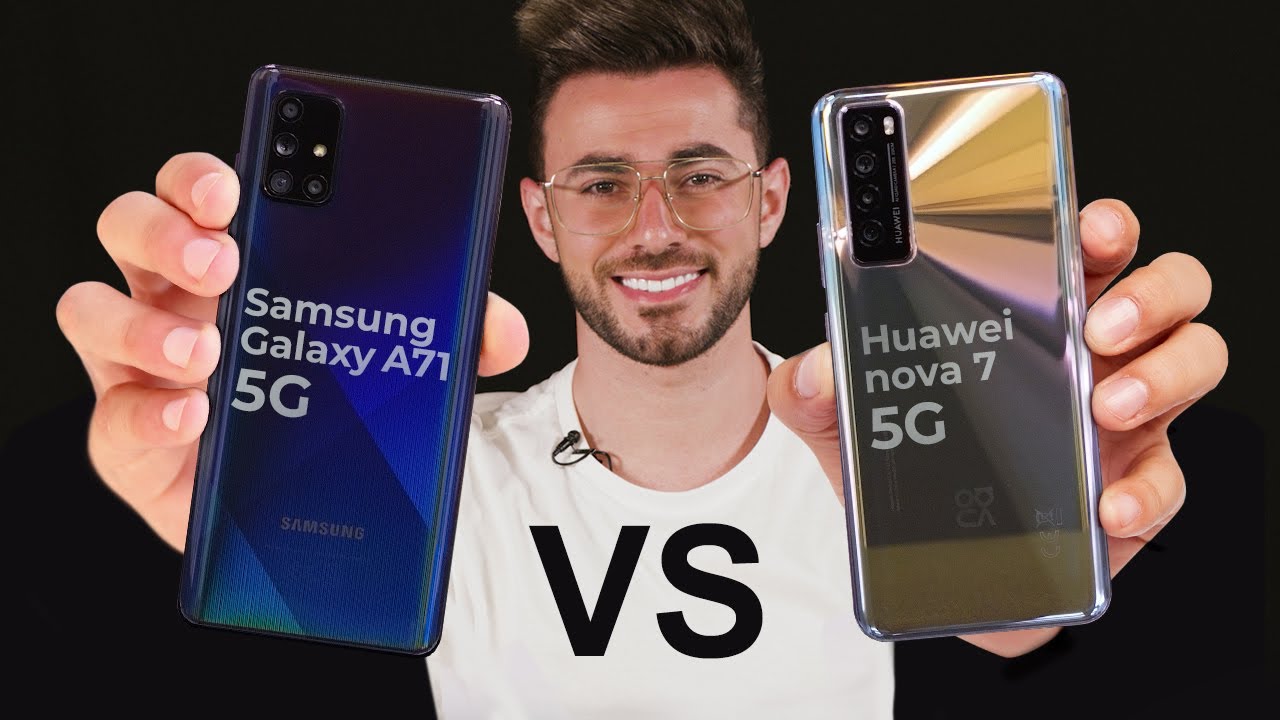 HUAWEI nova 7 5G vs Samsung Galaxy A71 5G