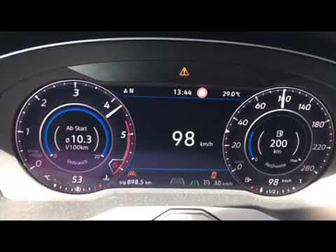 VW Arteon 0-150 km/h 150PS DSG TDI
