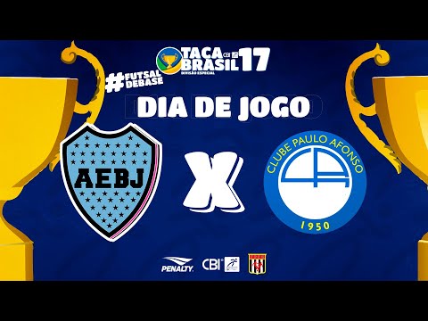 Taça Brasil CBI Sub 17 Masc. Especial | AEBJ Boca Junior x CPA | Oitavas de Final | Ao Vivo