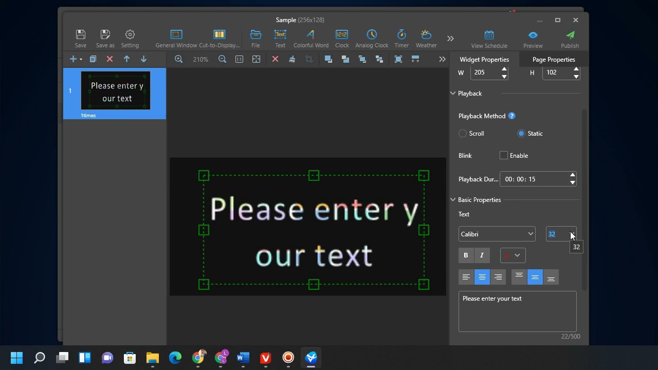 How to use colorful words