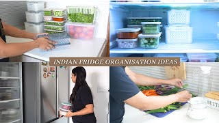 Fridge Organisation Ideas Using the Right Containers || Practical Way to Organise Your Fridge