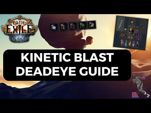 [PoE 3.19] Kinetic Blast Deadeye Guide for 5 Way Carries - Unlock 20+ Divines/Hr