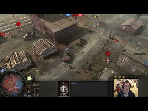 Ridiculous CoH1 battle: R4ge vs Arashenstein - aggressive and high tempo top level action!