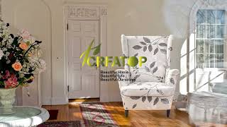 How to Install Wingback Chair Slipcover in a minute