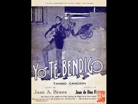 OSVALDO PUGLIESE - ROBERTO CHANEL - YO TE BENDIGO - TANGO - 1947