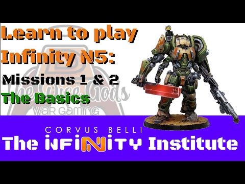 Learn to play Infinity N5 ep4 – first game, orders, moving, shooting and saving!
