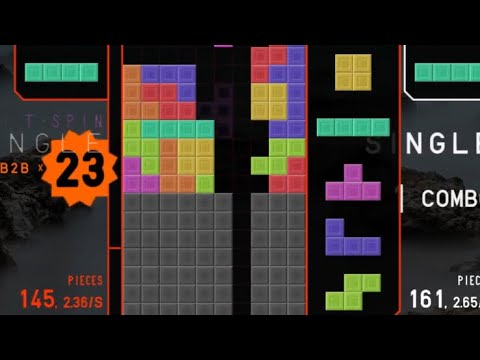 Tetra League VS Korean Downstacker TopTester