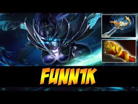 Funn1k Plays Phanton Assassin WITH ECHO SABRE AND MKB - Dota 2