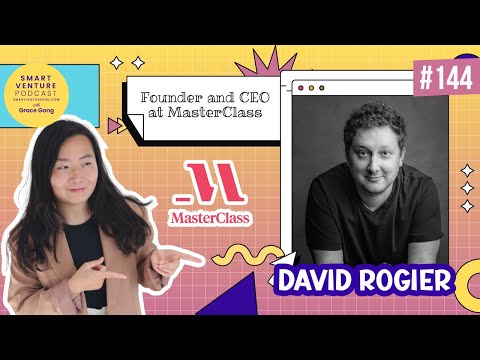 MasterClass CEO David Rogier Reveals the Secrets to ... - YouTube