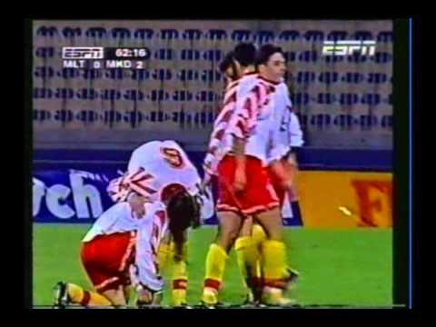 1998 (November 18) Malta 1-FYR Macedonia 2 (EC Qualifier).avi