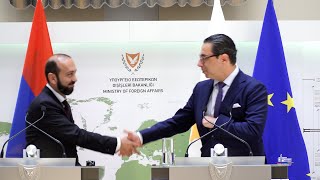 Statement by the Foreign Minister of Armenia during the joint press conference with the Foreign Minister of Cyprus