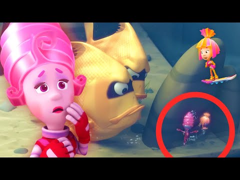 Simka and Masiya are in BIG TROUBLE! Attack of the Piranhas! | The Fixies - Kingdom Kids Zone, Little Learners - The Fixies