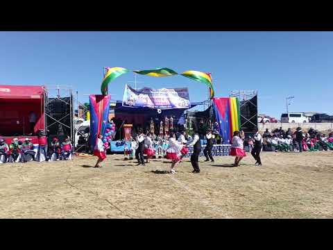 ANB | DANZA DE PISA CHUÑO DE #HUARINA #LAPAZ DURANTE LA INAUGURACIÓN DE CAMPEONATO DE DIRECTORES