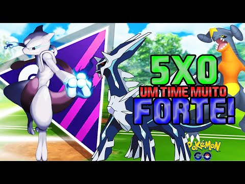 MEWTWO COM DUPLO DRAGÃO NA MASTER LIGA POKÉMON GO BATTLE LEAGUE SEASON 11