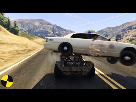 GTA V CRAZY RAMP BUGGY CRASHES COMPILATION DESTRUCTION GTA 5 CAR CRASHES #32 | CrashDestructions