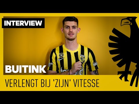 INTERVIEW | Buitink verlengt bij 'zijn' Vitesse 💛🖤