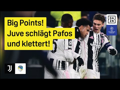 Juventus Turin - FC Pafos | UEFA Champions League | DAZN Highlights