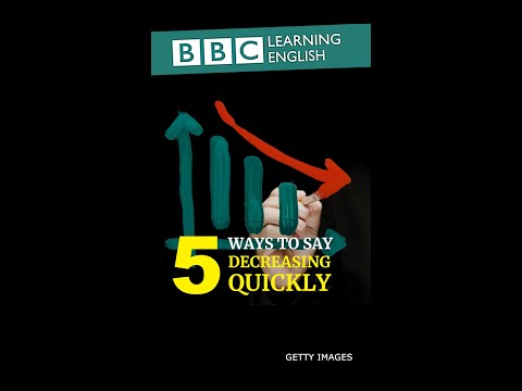 5 ways to say 'decreasing quickly'